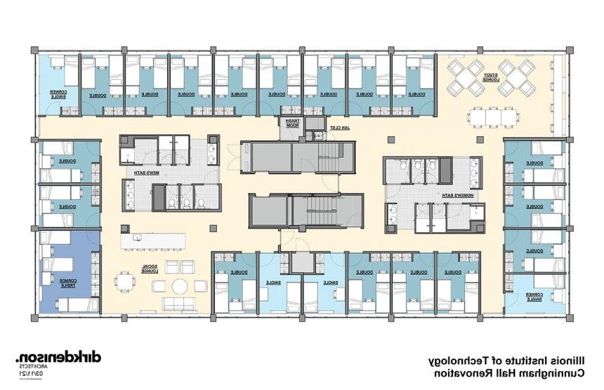 Cunningham Hall Floor Plan 3